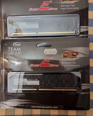 ram pc 4gb +4gb. ddr3 1600
