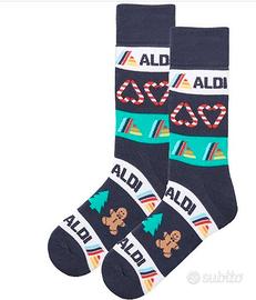Calze Di Natale Unisex-calze natalizie unisex Aldi