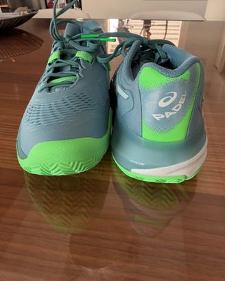 Scarpe gel resolution padel asics 40.5 2026