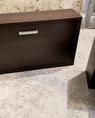 Scarpiera color wenge € 10 cadauna