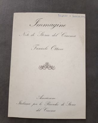 Immagine. Note di Storia del Cinema, n. 8