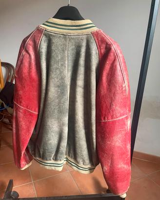 giacca pelle stile anni 50