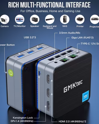 Mini PC N150 PC Intel SSD Windows 11 Office 2024