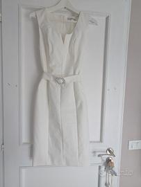 Abito elegante bianco panna Flavio Castellani – ta