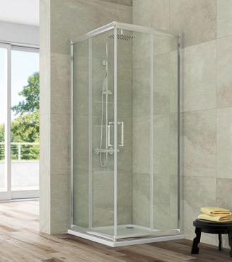 Box doccia in cristallo 6mm quadrati