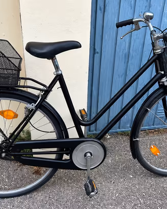 Bici donna due cestini
