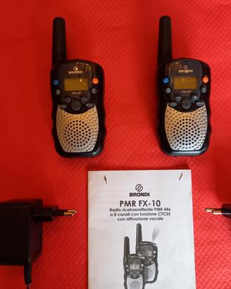 Ricetrasmettitori Brondi FX-10 a 8 canali funziona