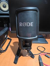 Microfono a condensatore RODE NT USB