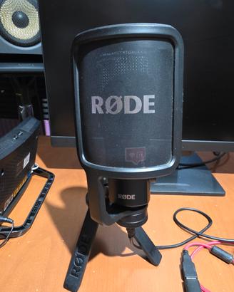 Microfono a condensatore RODE NT USB