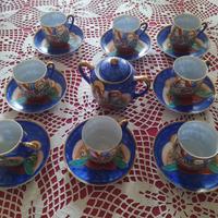 Servizio da caffè in porcellana Satzuma 1921/1960