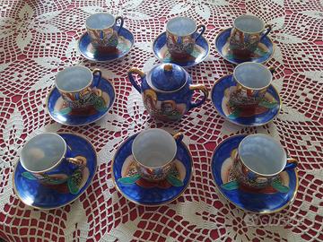 Servizio da caffè in porcellana Satzuma 1921/1960