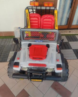 Jeep Peg Perego Gaucho + 2 Batterie