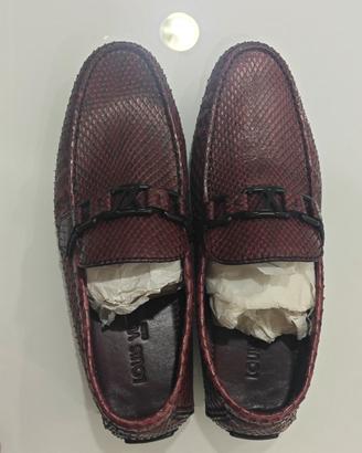 MOCASSINI PITONATI LOUIS VUITTON 