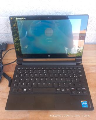 Computer Portatile Lenovo Compatto con Alimentator