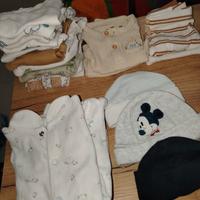 Lotto abbigliamento neonato