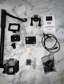 Simil GOPR- Action Cam + accessori + SD card 32 Gb