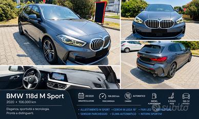 BMW 118d  MSport GARANZIA UFFICIALE