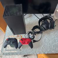 XBOX SERIE X + CONTROLLER + Cuffie gaming + Scherm