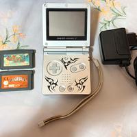 Nintendo Game Boy SP Tribal Argento