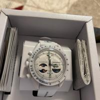 omega x swatch moonshine gold