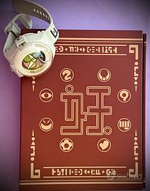 Orologio Yo-Kai Watch+raccoglitore con 32 medaglie