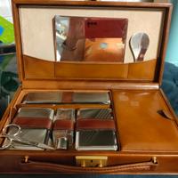 TROUSSE  DA VIAGGIO IN PELLE per UOMO
