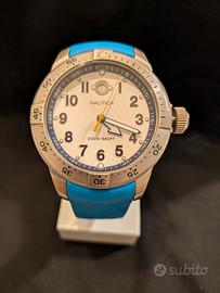 Nautica Diver 200M Ref. A06601 – Vintage Y2K Blu –