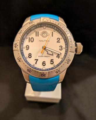 Nautica Diver 200M Ref. A06601 – Vintage Y2K Blu –