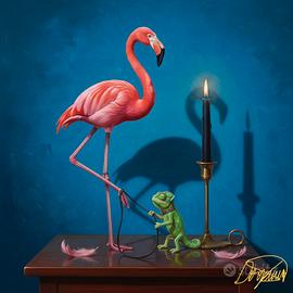 Quadro - Opera Arte Grafica - Stanze