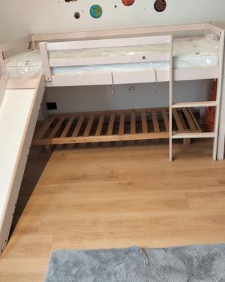 Letto con scivolo  per bambini