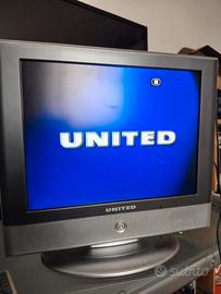 📺 Televisore United 19" con telecomando e DVD int