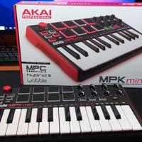 Tastiera controller midi akai mini