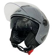 Casco Jet UFO NIXIE con doppia Visiera, interno sf