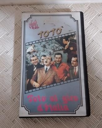 VHS Totò Al Giro d'Italia piu varie Fiction