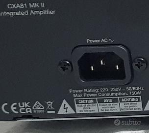 amplificatore Cambridge Audio CXA 81 MK2 