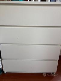 Cassettiera, 4 cassetti