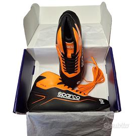 Scarpe Kart Sparco K-Pole Nero/Arancio fluo NUOVE
