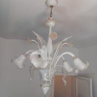 Lampadario vetro di murano
