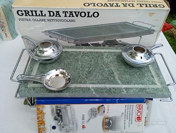 grill con pietra