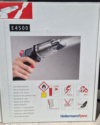 riscaldatore a gas HellermannTyton E4500 pistola