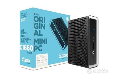 Zotac CI660 nano - Mini PC Fanless Intel i7-8550U