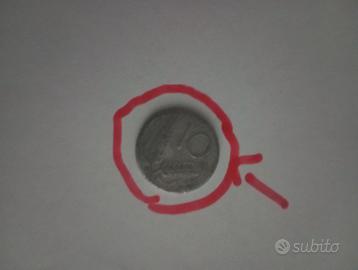 10 LIRE rara