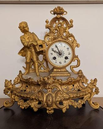 Antico orologio francese Parigina XIX secolo