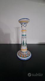 portacandele ceramica Caltagirone 