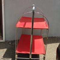Carrello portavivande pieghevole anni ’60 Vintage