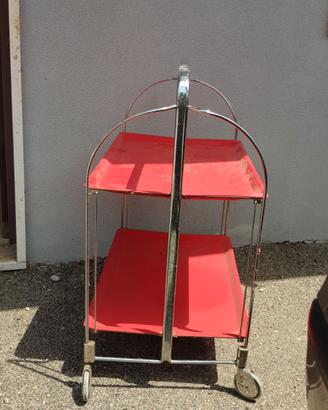 Carrello portavivande pieghevole anni ’60 Vintage