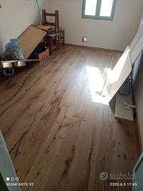 Parquet Rustico con Nodi Lunghi a Bologna