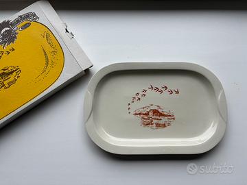 Vassoio in ceramica anni ‘80 Mulino Bianco