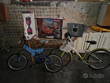 Bici e oggetti vari
