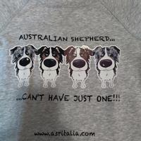 felpa pastore australiano australian sheper